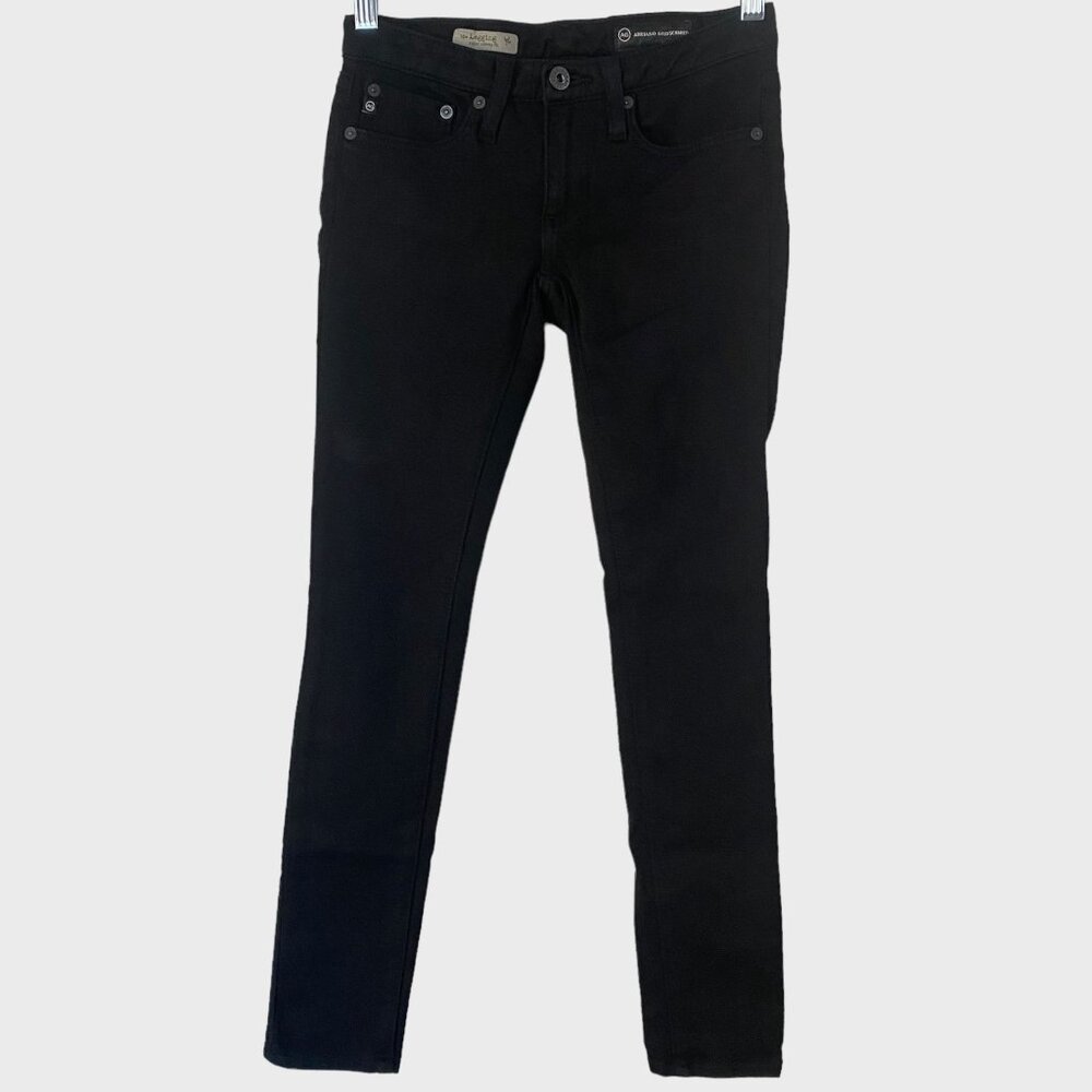 Adriano Goldschmied The Legging Super Skinny Jean Women's Size 24 Black Mid-Rise